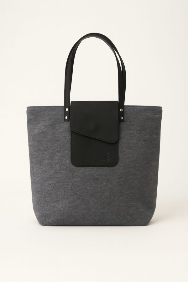 Tote bag Jaén Gris-Negro