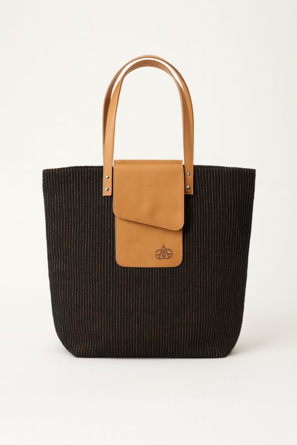 Tote bag Jaén Negro-Beige